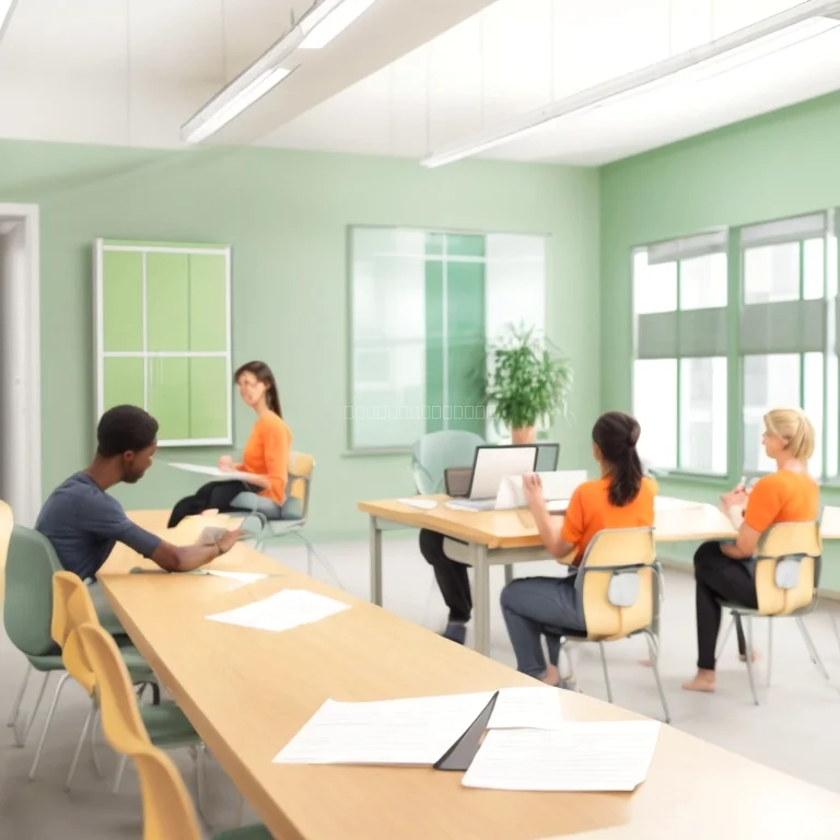 自然の中で瞑想する人々